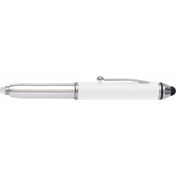 Penna a sfera capacitiva con mini luce, in ABS Evander