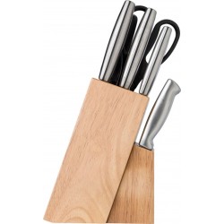 Set da cucina 14 elementi in acciaio inox Evelyne