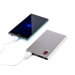 Powerbank in alluminio, 4000mAh fabrizo