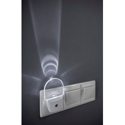 Luce notturna con sensore luminoso in ABS fenina