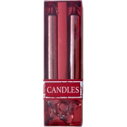 Kit candele glitterate...