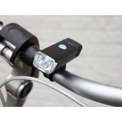 Luce per bicicletta con led COB, in ABS ferri