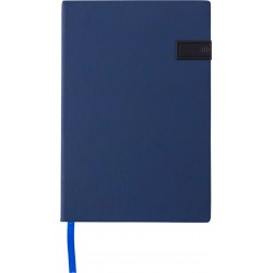 Taccuino formato +/- A5, chiavetta USB 16 GB integrata in PU fidenzia