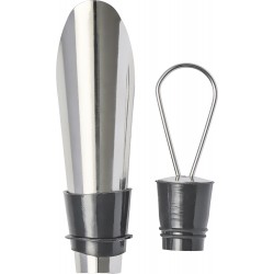 Set da vino 2 accessori, in acciaio inox fideo