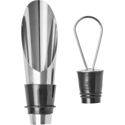 Set da vino 2 accessori, in acciaio inox fideo