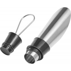 Set da vino 4 accessori, in acciaio inox fidia