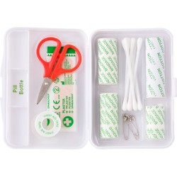 Kit di pronto soccorso, astuccio in plastica Fier