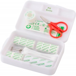 Kit di pronto soccorso, astuccio in plastica Fier