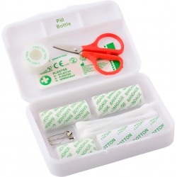 Kit di pronto soccorso, astuccio in plastica Fier