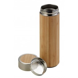 Thermos in e bamboo a doppia parete, capacità 420 ml filomenna