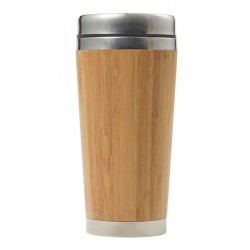 Tazza termica in bamboo a doppia parete, capacità 400 ml finao