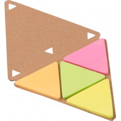 Memo stick adesivi, forma triangolo Finn