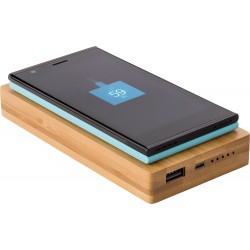 Power Bank in bamboo fiordalba