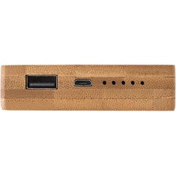 Power Bank in bamboo fiordalba