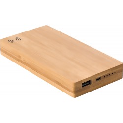 Power Bank in bamboo fiordalba