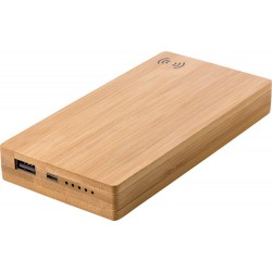 Power Bank in bamboo fiordalba