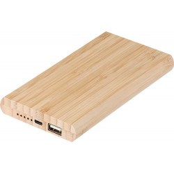 Power Bank in bamboo fiordalba