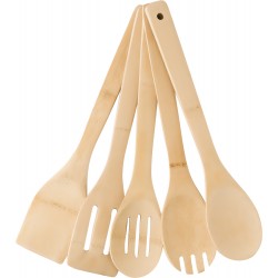 Set cucina in bamboo fiorelisa