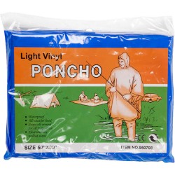 Poncho d'emergenza in PVC flamina