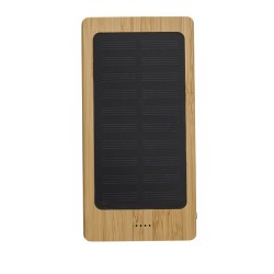 Power Bank solare in bamboo...