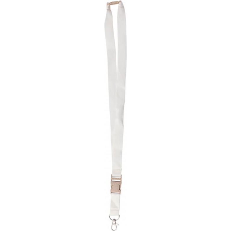 Lanyard in tessuto di bamboo florentia