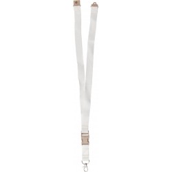 Lanyard in tessuto di bamboo florentia