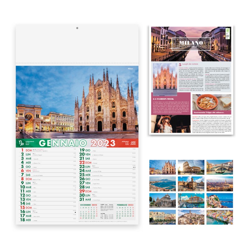 CALENDARIO CITTA DI ITALIA Cadence