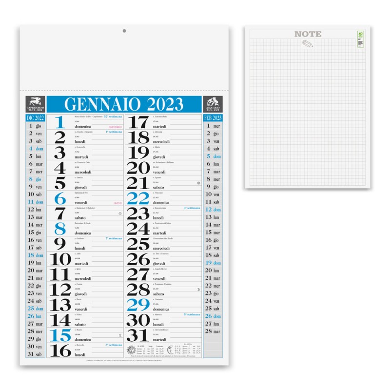 CALENDARIO OLANDESE CLASSIC Calabar