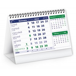 CALENDARIO DA TAVOLO calcedonia