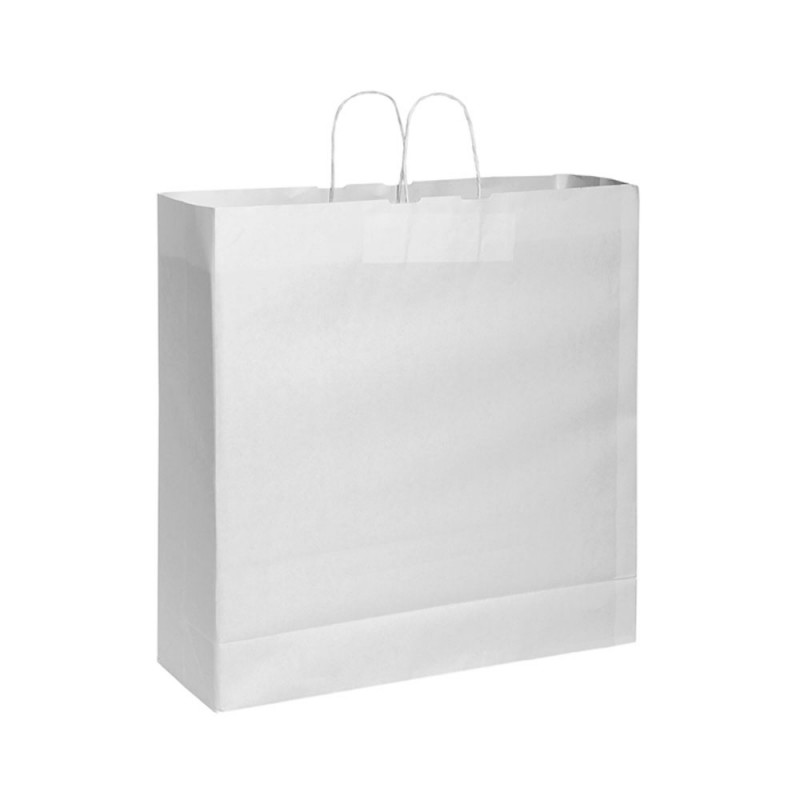 SHOPPER CARTA KRAFT BIANCA 54 x 50 + 14 Chandwak