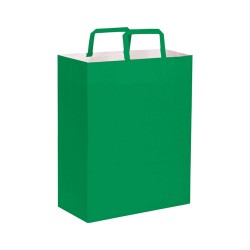 SHOPPER CARTA KRAFT 22 x 29 + 10 MANIGLIA PIATTA Changji