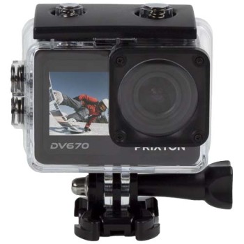 Action camera a doppio schermo da 4K Prixton DV670 Gadget.it