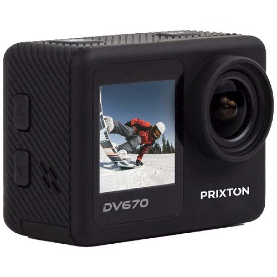 Action camera a doppio schermo da 4K Prixton DV670 Gadget.it