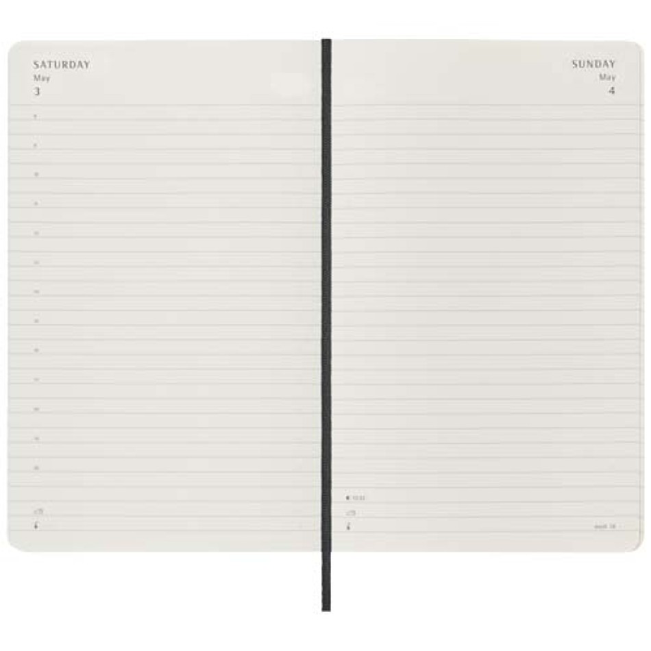 Agenda giornaliera 12 mesi con copertina morbida Moleskine Gadget.it