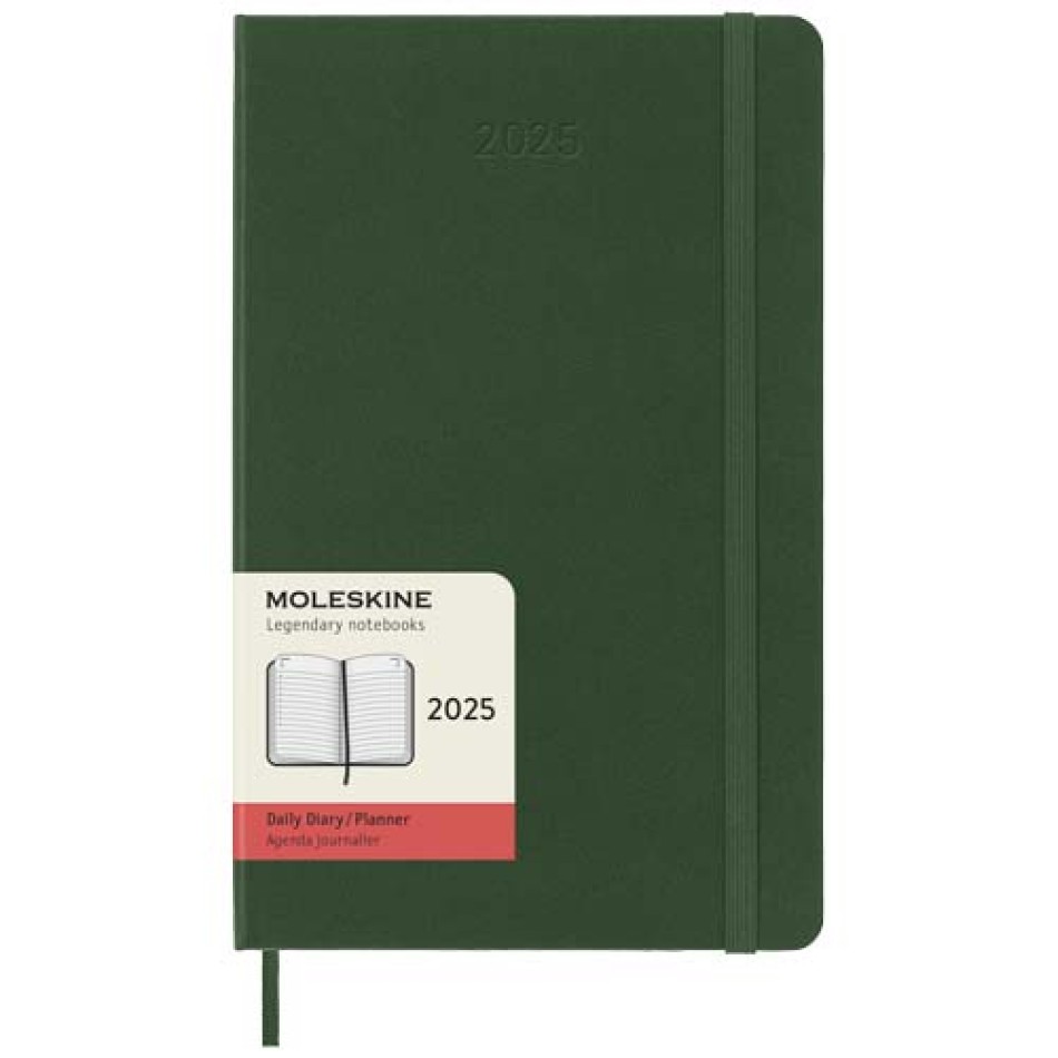 Agenda giornaliera 12 mesi con copertina rigida Moleskine Gadget.it