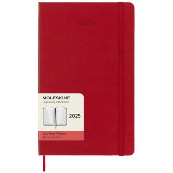 Agenda giornaliera 12 mesi con copertina rigida Moleskine Gadget.it