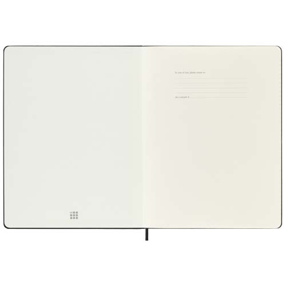 Agenda settimanale 12 mesi XL con copertina rigida Moleskine Gadget.it