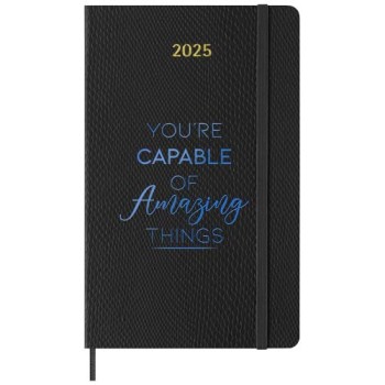 Agenda settimanale formato L 12 mesi con copertina morbida 100%VEGEA® Boa Moleskine Gadget.it