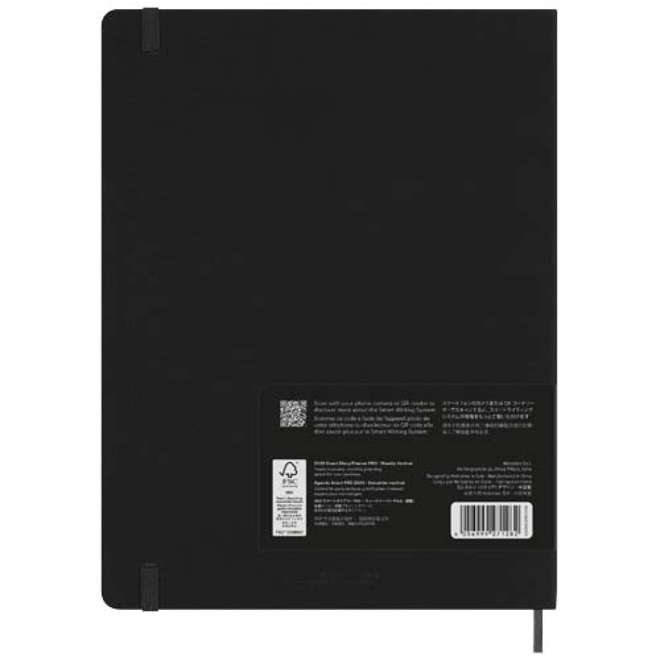 Agenda smart pro formato XL 12 mesi Moleskine Gadget.it