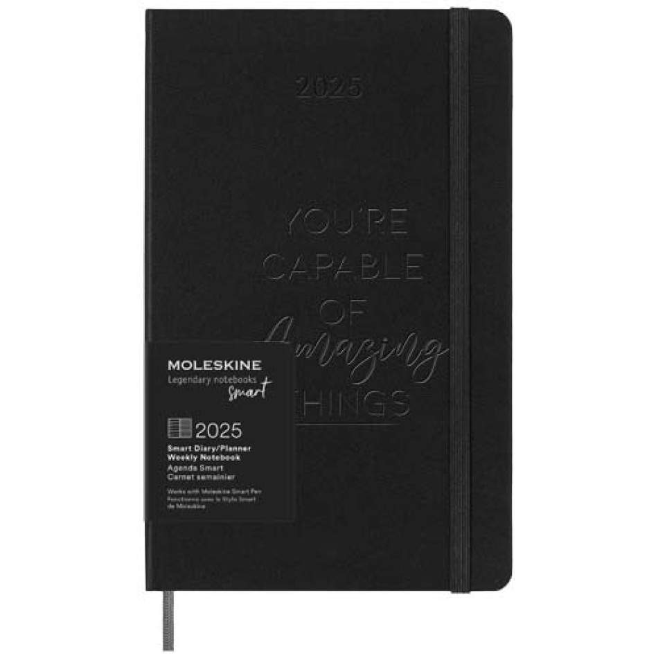 Agenda smart settimanale, formato L 12 mesi Moleskine Gadget.it