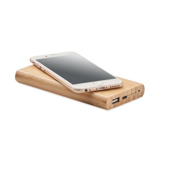 ARENA C - Power bank in bamboo da 6000mAh Gadget.it