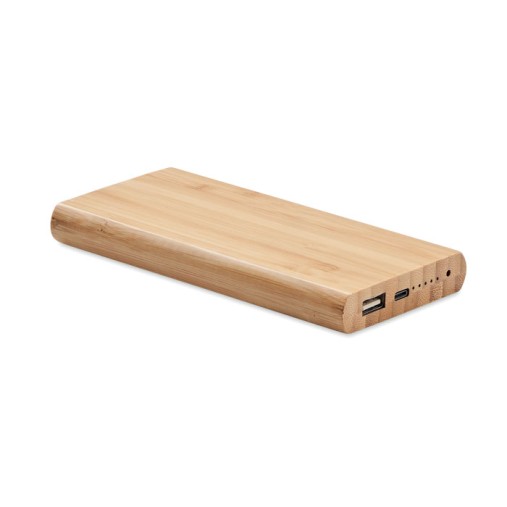 ARENA C - Power bank in bamboo da 6000mAh Gadget.it