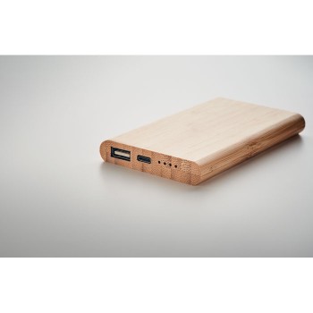 ARENAPOWER C - Power bank in bamboo da 4000mAh Gadget.it