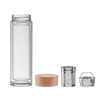 BATUMI GLASS - Bottiglia in vetro 400ml Gadget.it