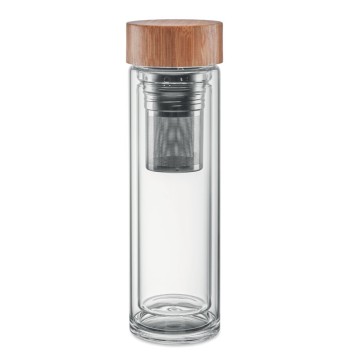 BATUMI GLASS - Bottiglia in vetro 400ml Gadget.it