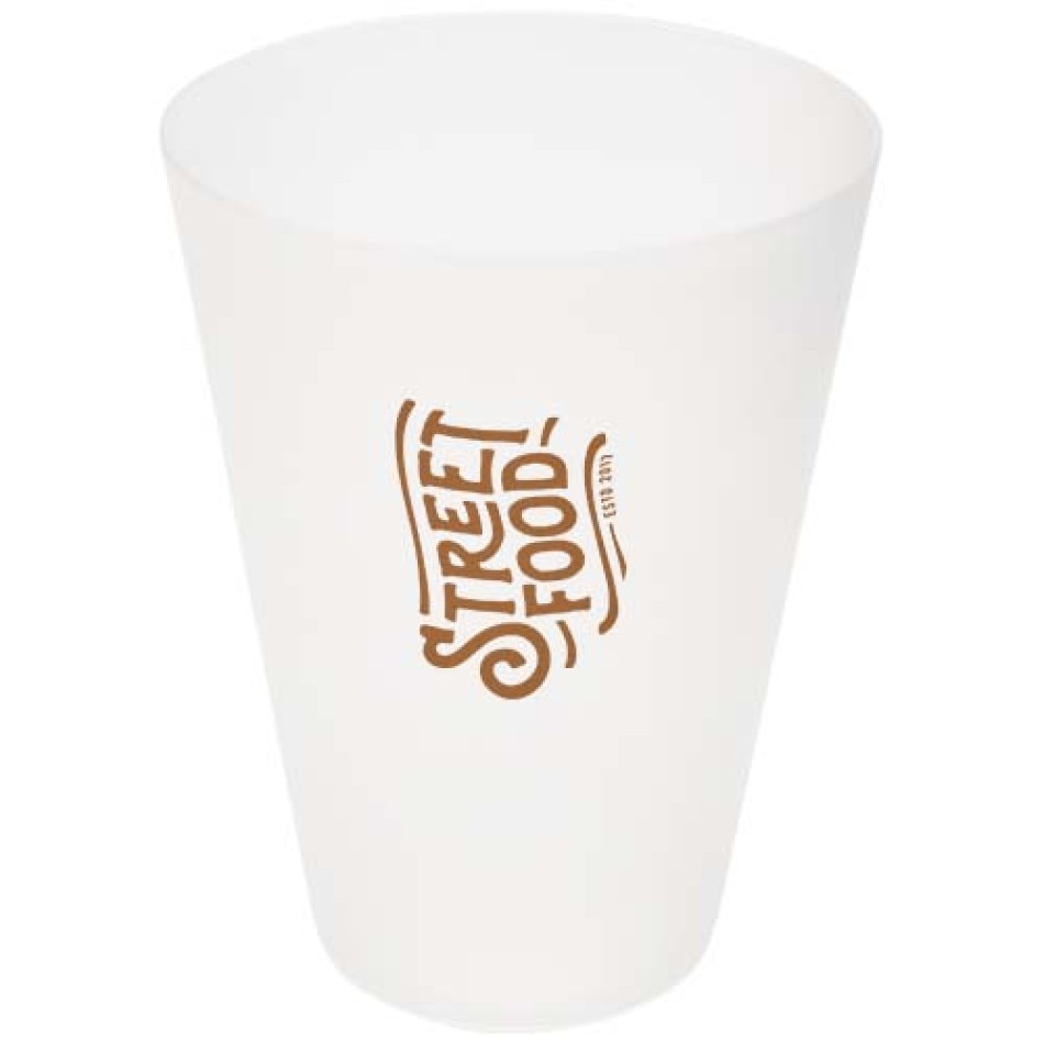 Bicchiere riutilizzabile in plastica da 300 ml Glastonbury Gadget.it