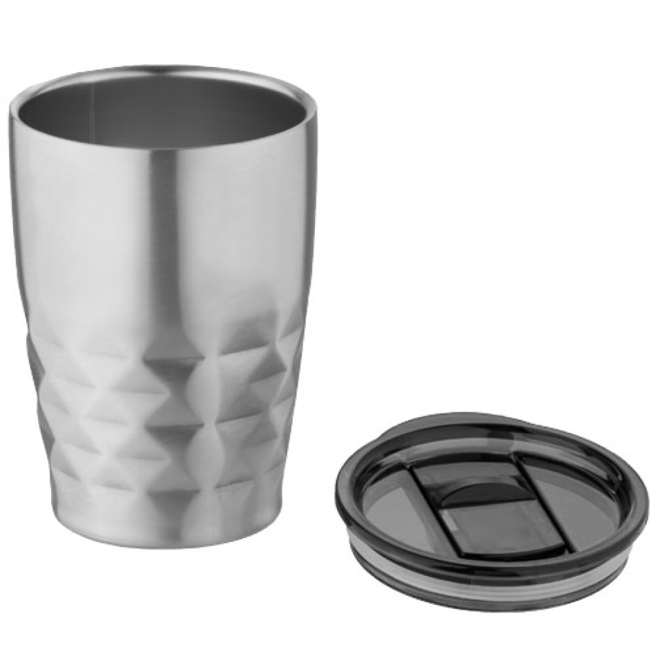 Bicchiere termico con isolamento sottovuoto Geo da 350 ml Gadget.it