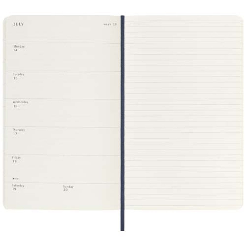 Blocco note 12 mesi formato L con copertina morbida Moleskine Gadget.it