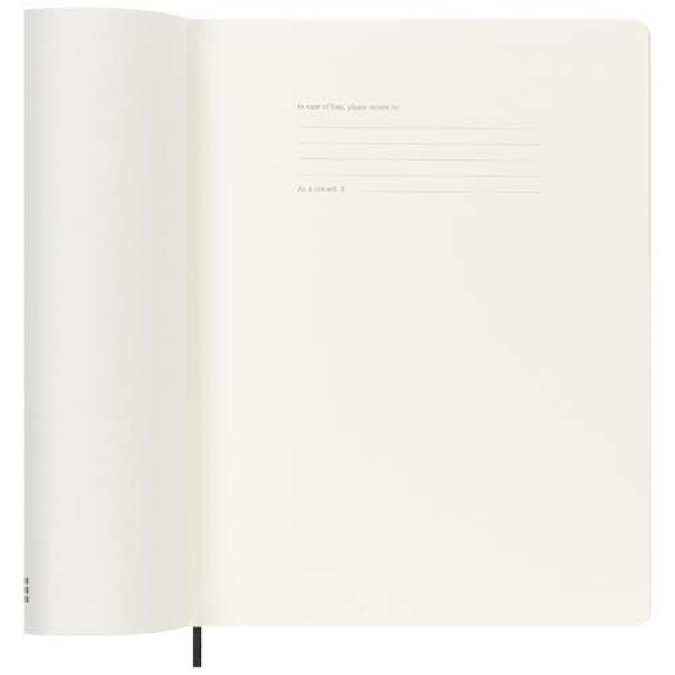 Blocco note 12 mesi formato XL con copertina morbida Moleskine Gadget.it