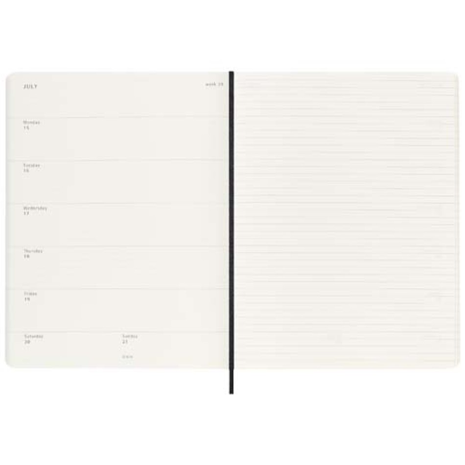 Blocco note 12 mesi formato XL con copertina morbida Moleskine Gadget.it